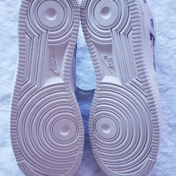 New Womens Nike Air Force 1 Low Floral Rose - Picture 5 of 7